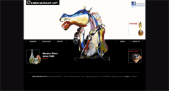 Desktop Screenshot of lineamuranoart.com